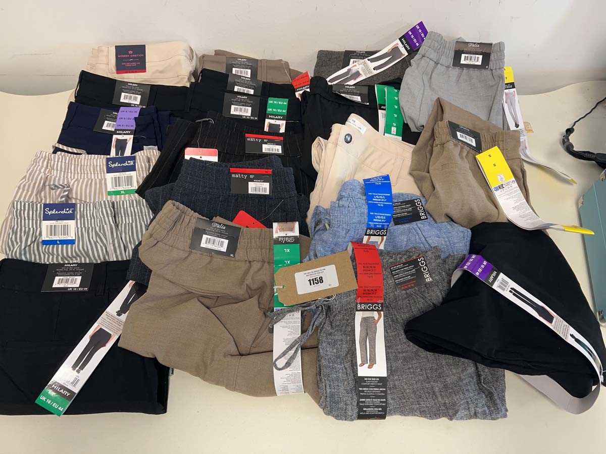 Lot 1158 - Approx. 20 pairs of ladies trousers by Dalia,...