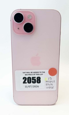 Lot iPhone 15 128GB Pink