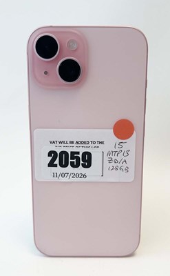 Lot iPhone 15 128GB Pink