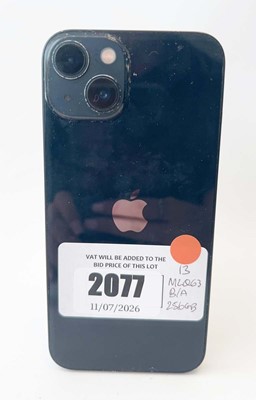 Lot iPhone 13 256GB Midnight