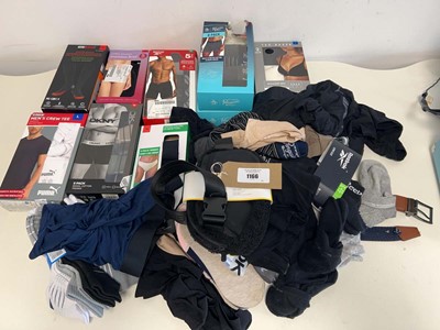 Lot 1166 - Bag containing men's and women's underwear,...