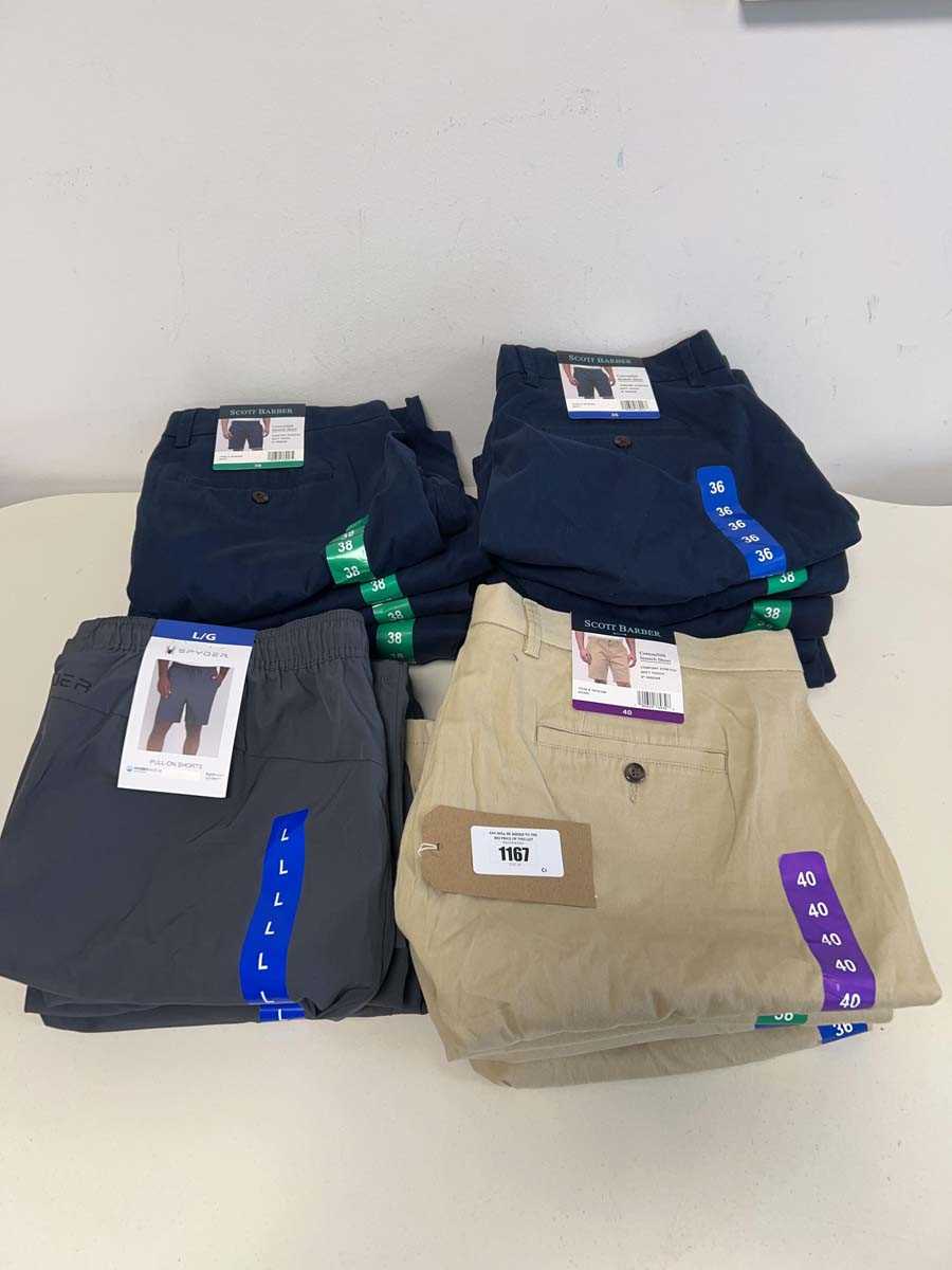 Lot 1167 - Approx. 18 pairs of men's shorts by Scott...