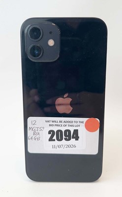 Lot iPhone 12 64GB Black