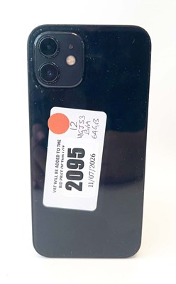 Lot iPhone 12 64GB Black
