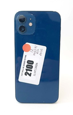 Lot iPhone 12 64GB Blue