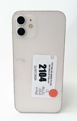 Lot iPhone 12 64GB White