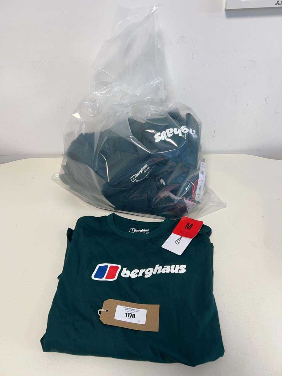 Lot 1170 - Approx. 8 long sleeve Berghaus t shirts.