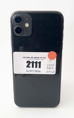 Lot iPhone 11 64GB Black