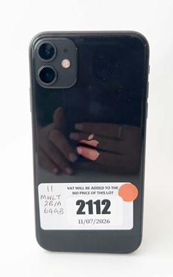 Lot iPhone 11 64GB Black