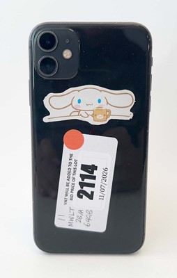 Lot iPhone 11 64GB Black