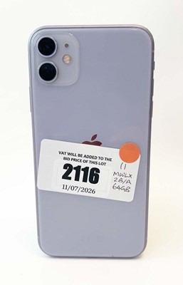 Lot iPhone 11 64GB Purple