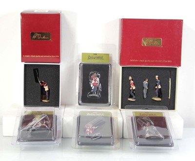 Lot 156 - Six Britains Zulu War figures: 20044 British...