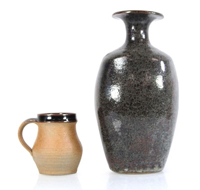 Lot David Leach (1911-2005), a pottery tankard of...