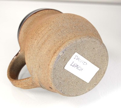 Lot David Leach (1911-2005), a pottery tankard of...