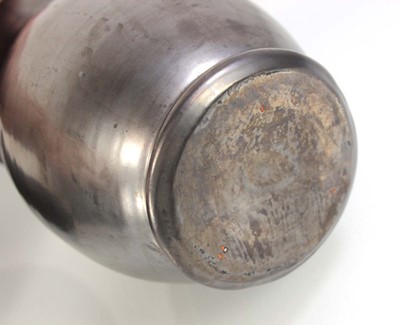 Lot A 1970's raku studio pottery bowl, di. 23 cm,...