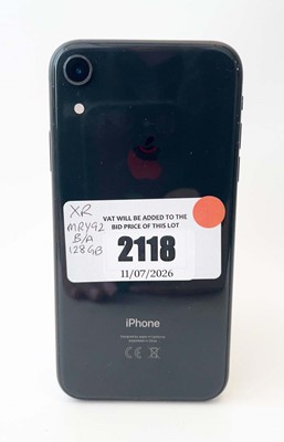 Lot iPhone XR 128GB Black