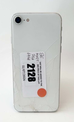 Lot iPhone SE 2020 64GB White (rear cracked)