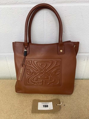 Lot 1180 - Biba padded leather tote bag in brown