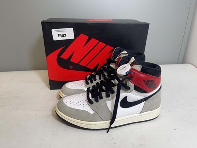 Lot 1902 - Nike UK7.5 air jordan 1 retro high OG trainers...