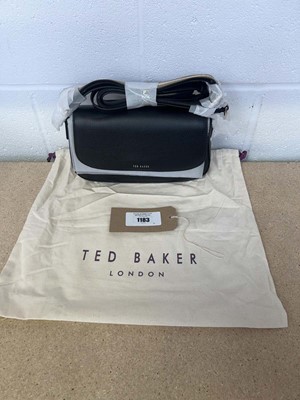 Lot 1183 - Ted Baker 'darilie' leather long satchel bag...