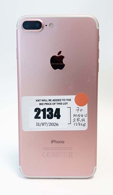 Lot iPhone 7 Plus 128GB Rose Gold
