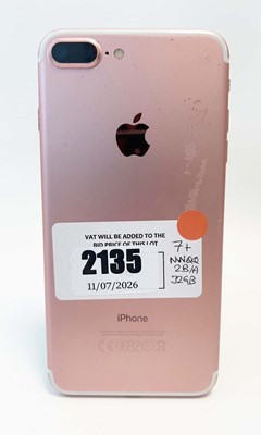 Lot iPhone 7 Plus 32GB Rose Gold
