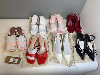 Lot 1908 - 7x Pairs of Zara & Sister Companies shoes in...