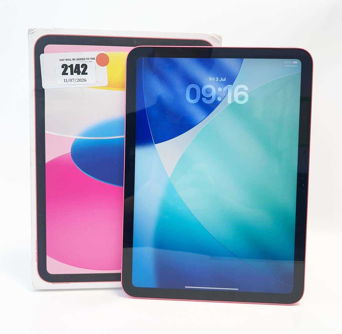Lot iPad A16 128GB Pink