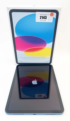 Lot iPad A16 128GB Blue with box - A/F