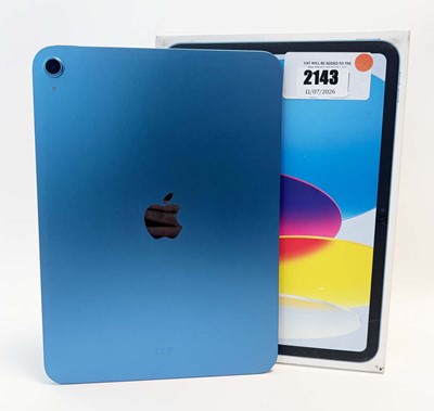Lot iPad A16 128GB Blue with box - A/F