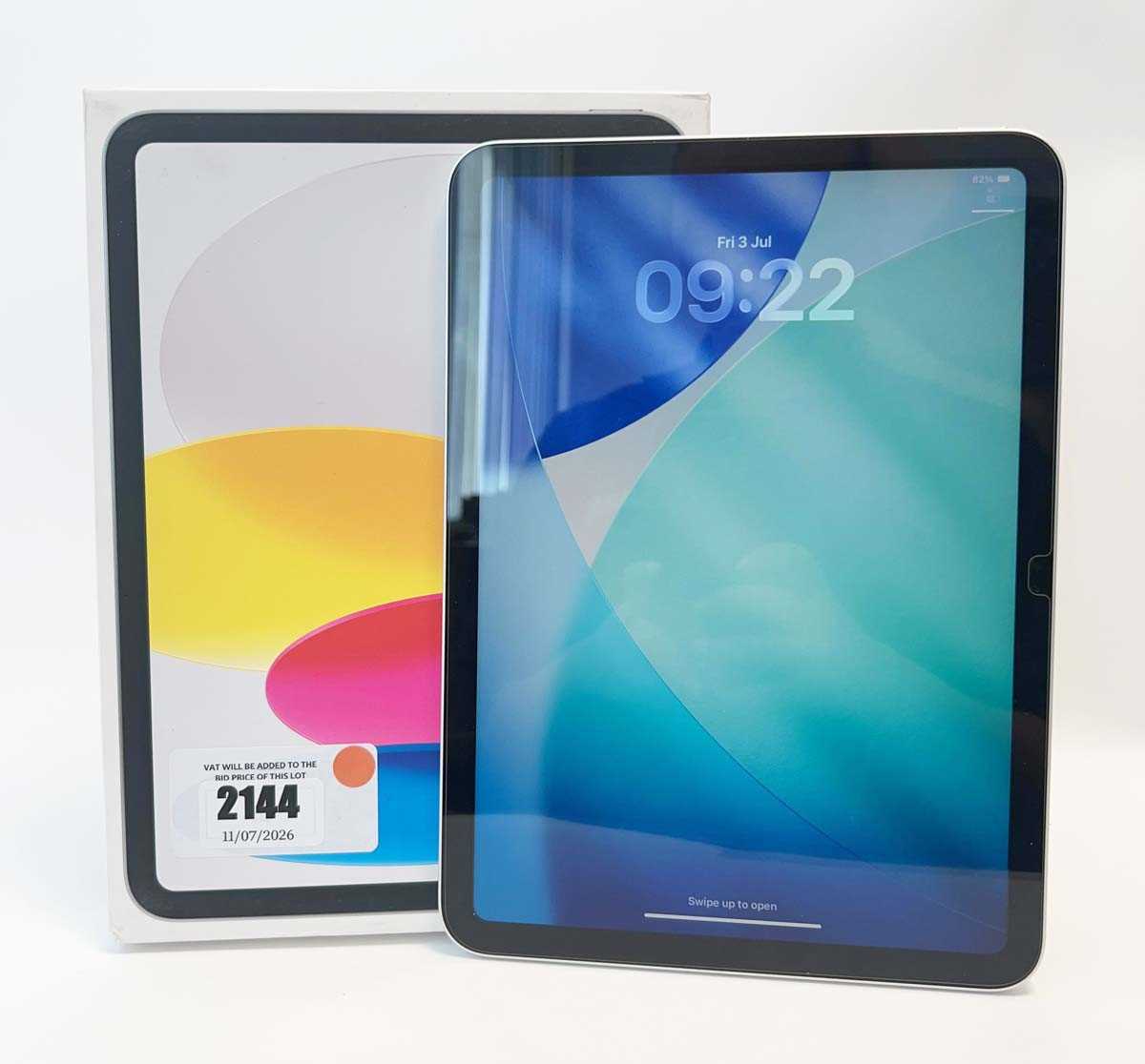 Lot iPad A16 128GB Silver with box