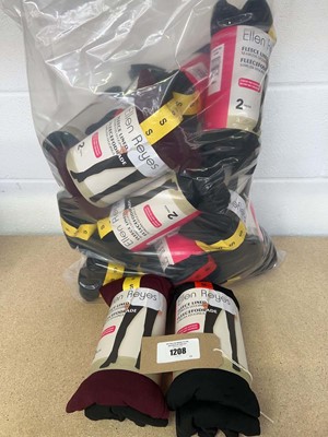 Lot 1208 - Approx. 20 packs of ladies Ellen Reyes fleece...