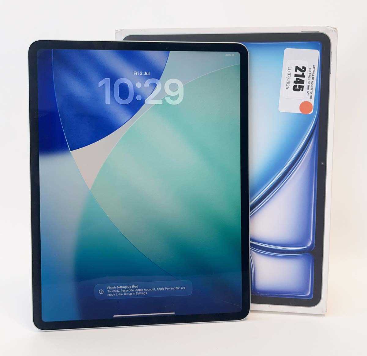 Lot iPad Air 13" M3 128GB Blue with box