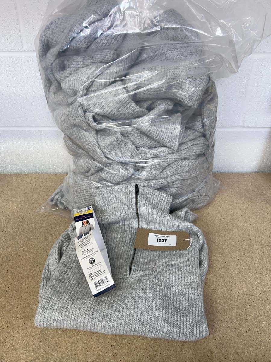 Lot 1237 - Approx. 11 ladies Modern Ambition knit 1/4 zip...