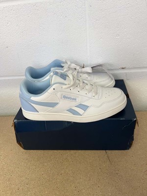 Lot 1252 - Boxed pair of Reebok 'court' luxe comfort...