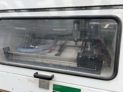 Lot 4519 - Denford micro router CNC machine plus 4 wheel...