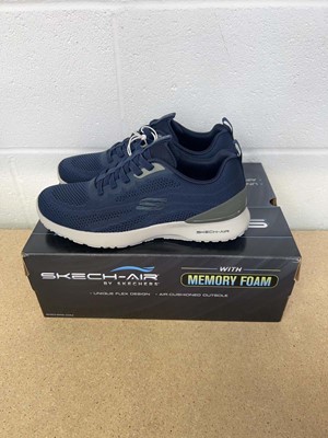 Lot 1258 - Boxed pair of Skechers skech air memory foam...