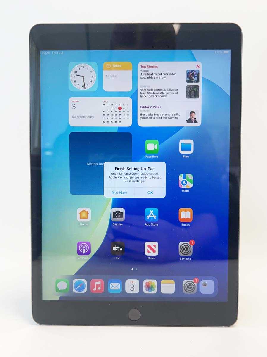 Lot iPad 9th Gen 64GB Space Grey