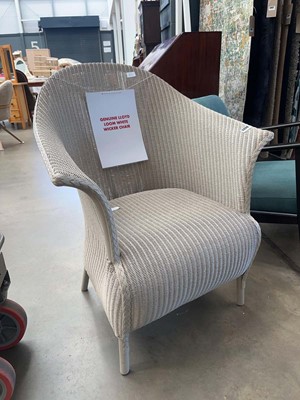Lot 5300 - Lloyd Loom armchair