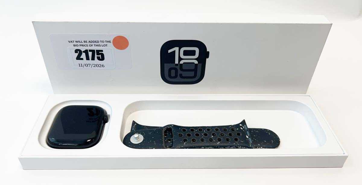 Lot Apple Watch Series 10 46MM Jet Black Alu, boxed