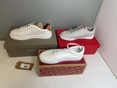 Lot 1934 - 3x Boxed pairs of trainers to include Reebok...
