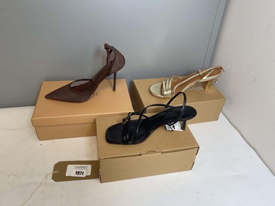 Lot 1971 - 3x Boxed pairs of high heels to include...