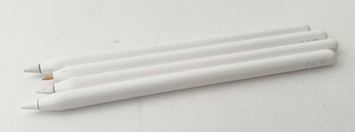 Lot 4x Apple Pencil 2nd Gen (one without nib)