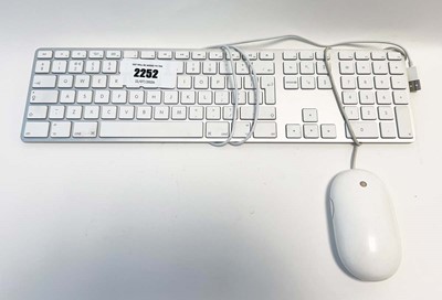 Lot Apple Magic Keyboard wired A1243 and Mouse