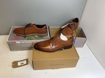 Lot 1983 - 3x Boxed pairs of shoes to include Dune UK10 &...