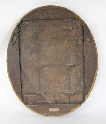 Lot 17th Century School, A half-length portrait of...