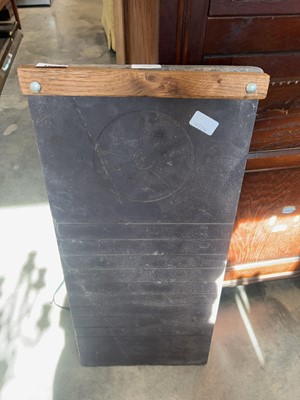 Lot 1013 - Victorian slate shuffle board