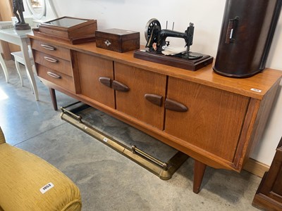 Lot 1018 - Mid Century teak sideboard
