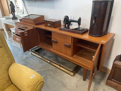 Lot 1018 - Mid Century teak sideboard