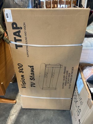 Lot 1378 - Vision 800 packaged TV stand